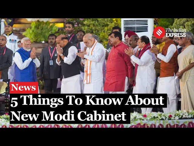Inside Modi's New Cabinet: 5 Key Things You Should Know | Modi Cabinet 2024