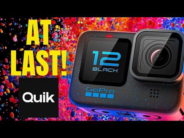 GOPRO HERO 12 BLACK: Quik app updates that will make your life easier