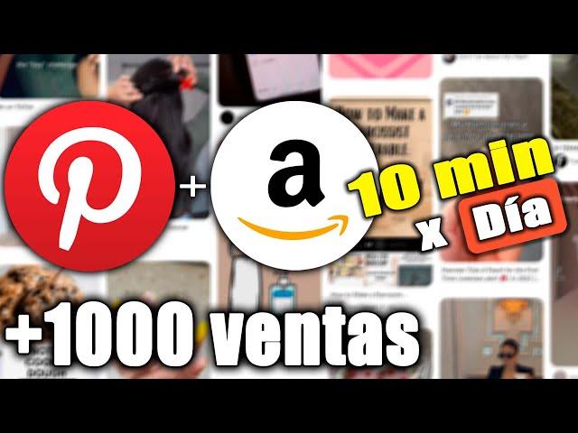 Asi se gana dinero desde casa con Pinterest y Amazon afiliados en solo 10 minutos