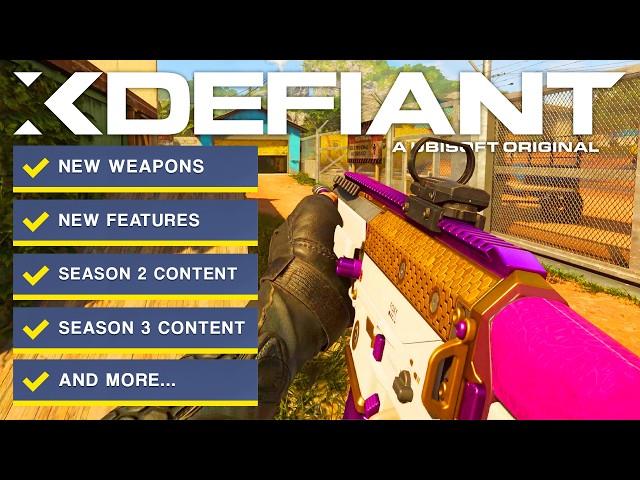 XDefiant: These Are the NEW WEAPONS, FEATURES & FACTIONS Coming Soon...