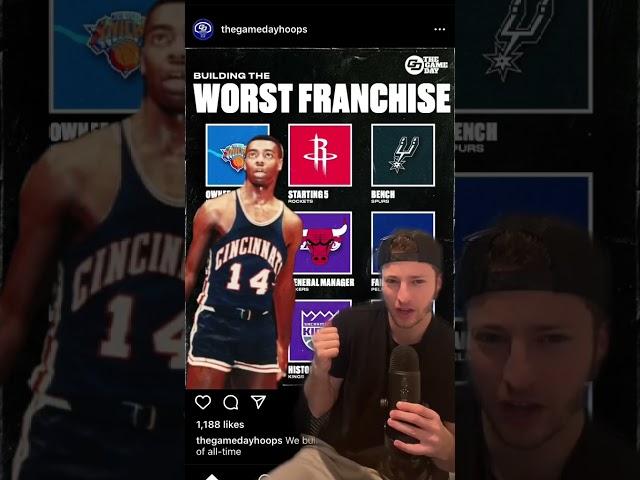 Building the WORST NBA Franchise POSSIBLE!