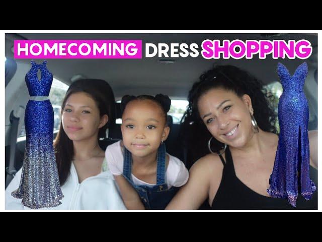 HOMECOMING DRESS SHOPPING VLOG 2021 + FALL CLOTHING HAUL