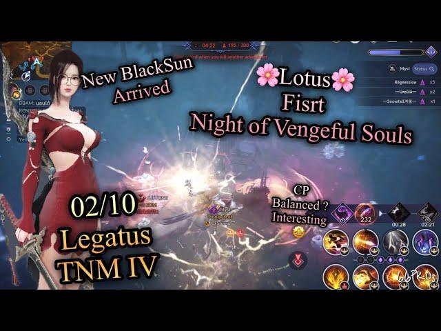 Black Desert Mobile Asia First Night of Vengeful Souls with Lotus,Cp Balanced, 02/10TNM IV, GGTY