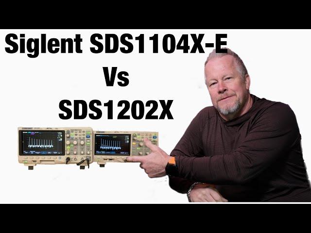 Low Cost Siglent Oscilloscopes SDS1104X-E vs SDS1202X