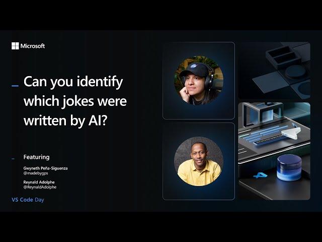 Can you identify which jokes were written by AI? | VS Code Day 2024