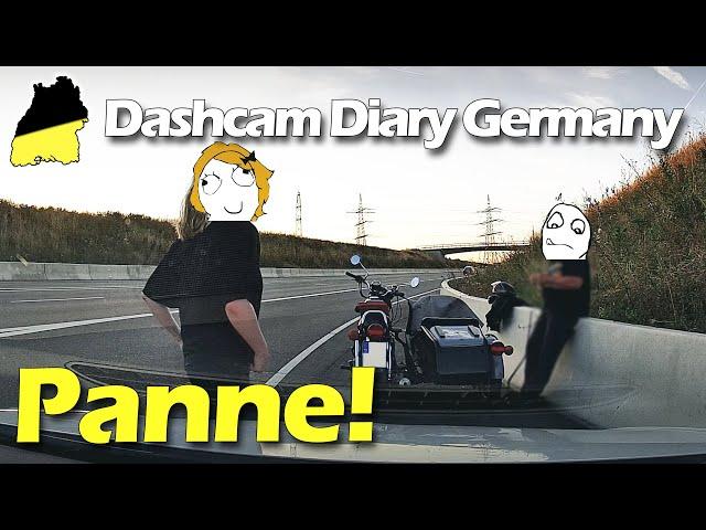 Dashcam Diary Germany #31 (Kreuzung mit Verstopfung und schnelle Pannenfahrzeuge)