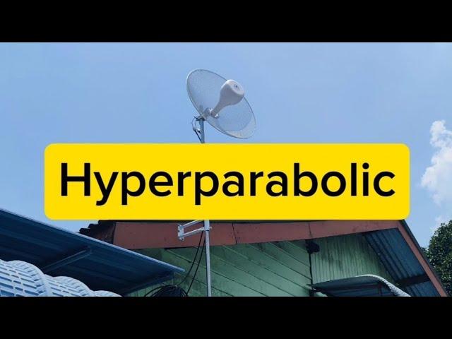 Antena Hyperparabolic 5G-Pemasangan Kemunting perak