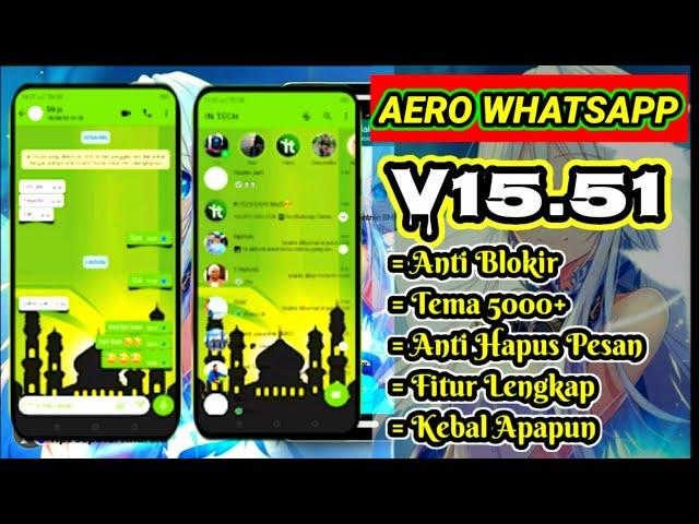 AERO WHATSAPP TERBARU MOD APK LAST UPDATE || NO PASSWORD