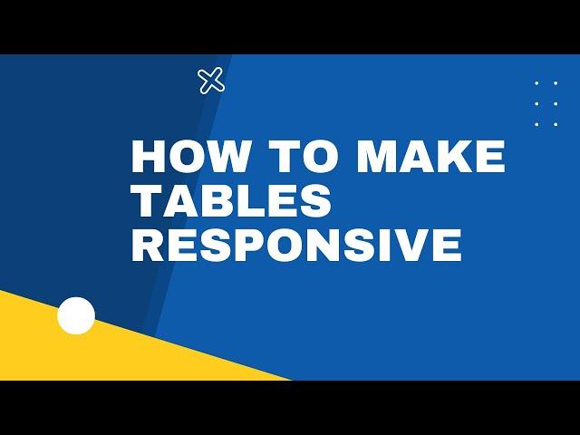 How To Make Responsive Tables in WordPress with WP Table Builder