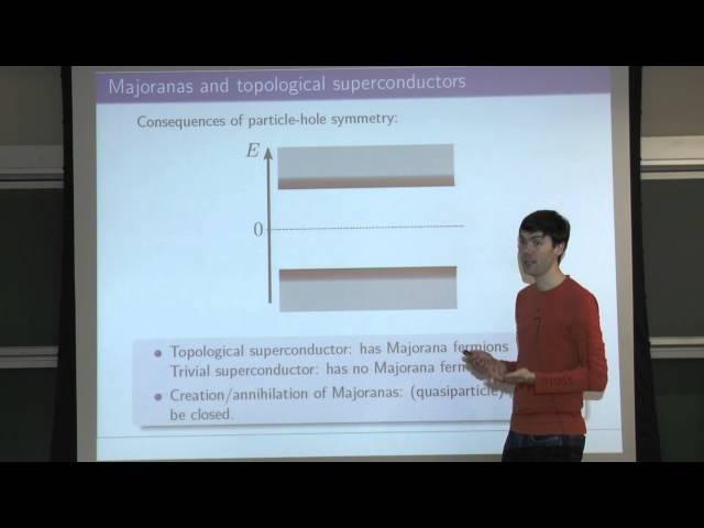 Quantum Transport, Lecture 20: Majorana fermions