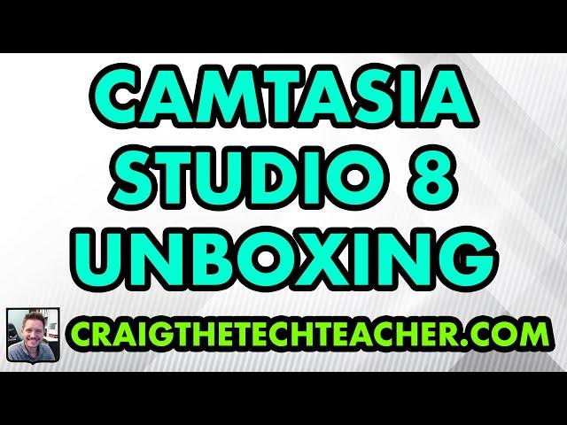 Techsmith Camtasia Studio 8 Unboxing