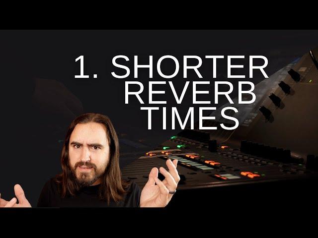 Improve Your Church Livestream Audio | Shorter Reverb Times | Behringer X32 effects