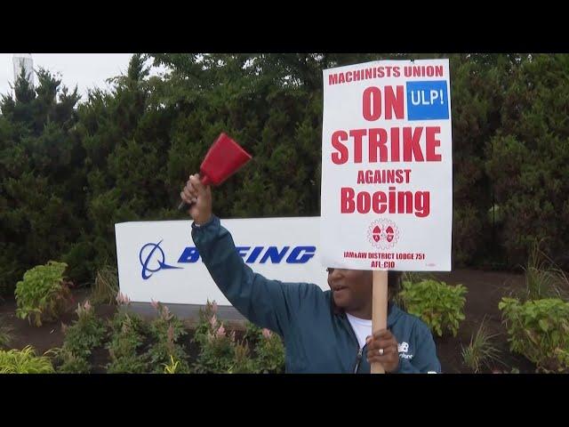 Boeing works to conserve cash as 33,000 factory workers go on strike, AP Explains