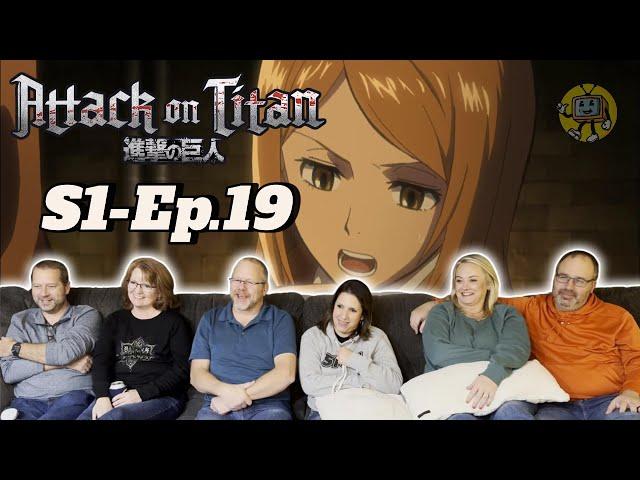 "I Told You There Was A Trap" : Parent's React (Anime noobs) - Attack on Titan 1x19