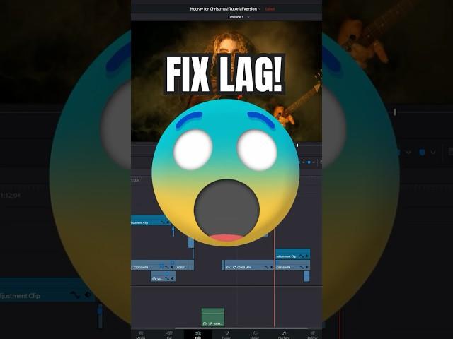 Solve Your LAG  Issues! - DaVinci Resolve