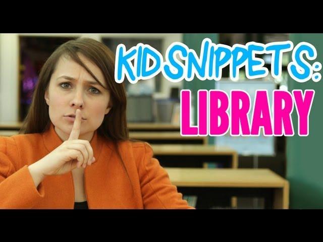 Kid Snippets: "Library" (Imagined by Kids)