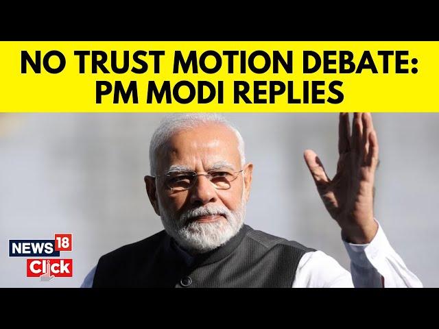 PM Modi On No Confidence Motion | Parliament Monsoon Session | Modi In Lok Sabha | English News