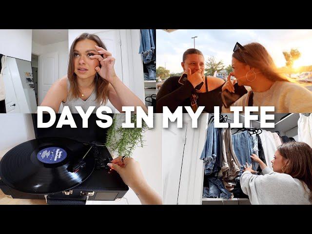 VLOG: emotional career moment, fun girly shopping with bren, closet purge & MORE