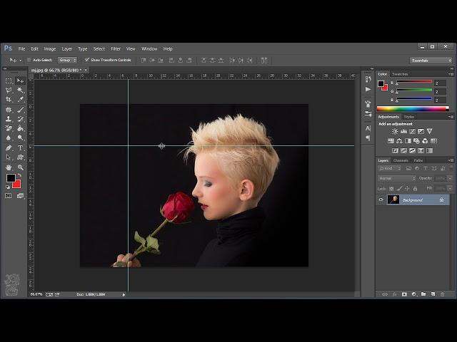 How To Remove Ruler Guides in Photoshop