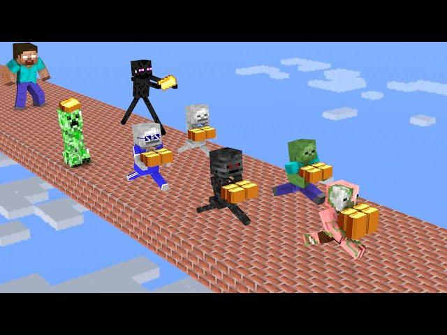 MONEY RUN 3D CHALLENGE 2022 - Funny Minecraft Animation