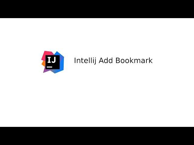 IntelliJ : Add Bookmark