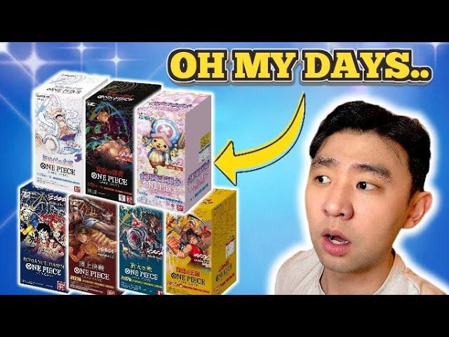 OPENING EVERY ONE PIECE BOOSTER BOX! Can we FINALLY pull a manga rare?!