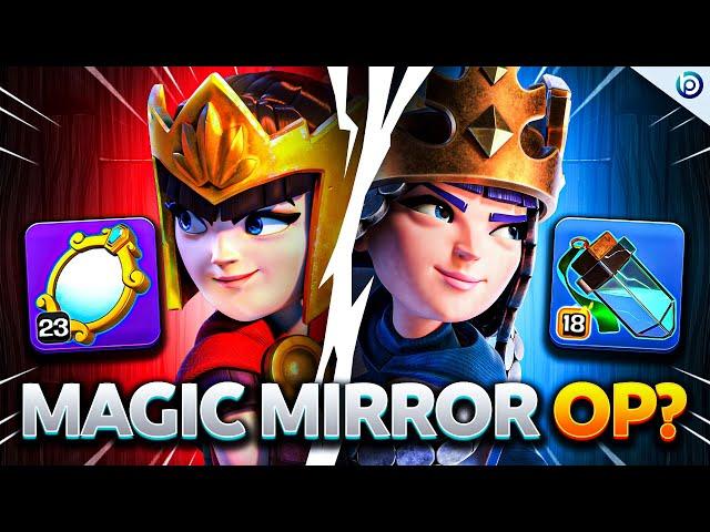 Is MAGIC MIRROR or INVIS VIAL Stronger with Archer Queen?! Clash of Clans Hero Equipment Guide