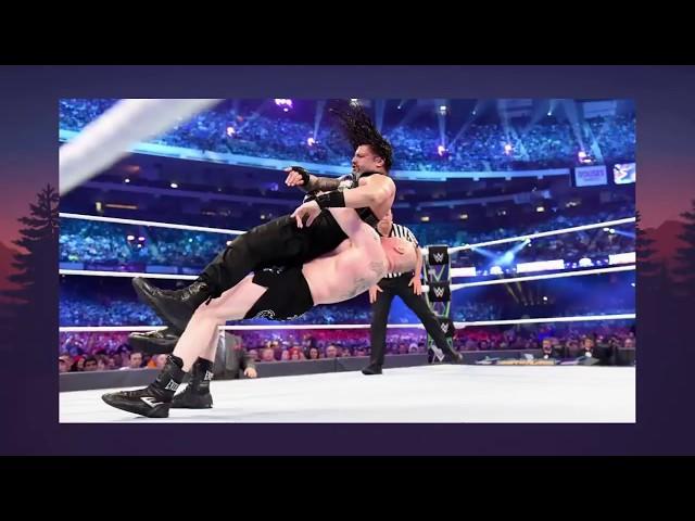 Roman reign vs Brock lesnar wrestmania34 match, Full Match, HD