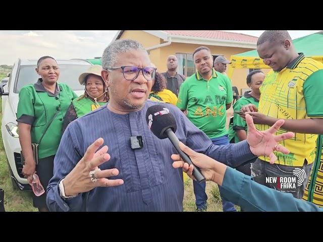 Mbalula, ANC delegation visit MK war veterans' families