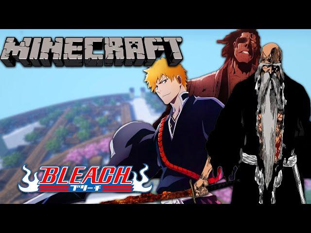 We played a Minecraft Bleach Mod and it was AMAZING  (Bleach Awaken)