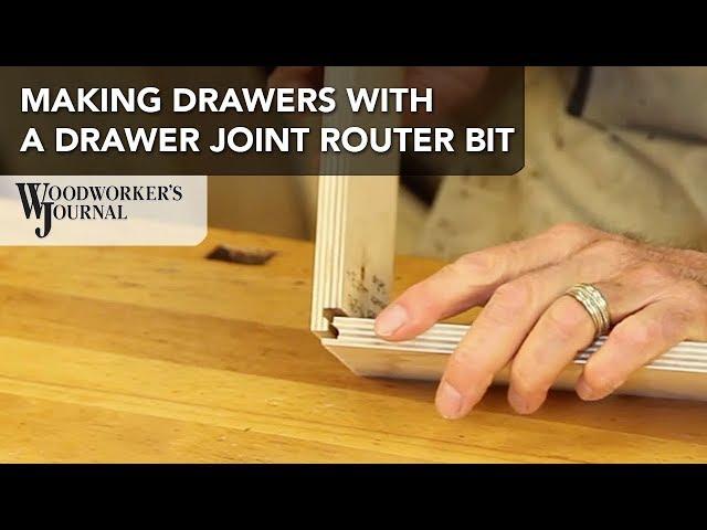 Make a Drawer Box Using a Drawer Joint Router Bit | Woodworking Tip