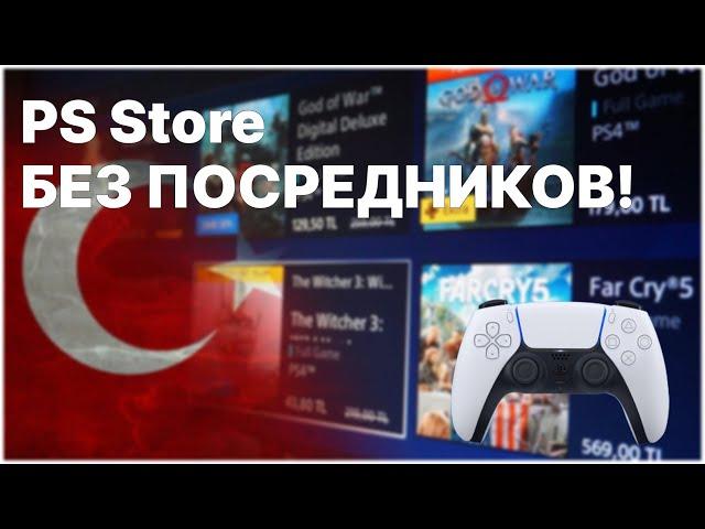 Как ПОКУПАТЬ игры САМОМУ на PS5  в России в 2024 году! Карта Inial