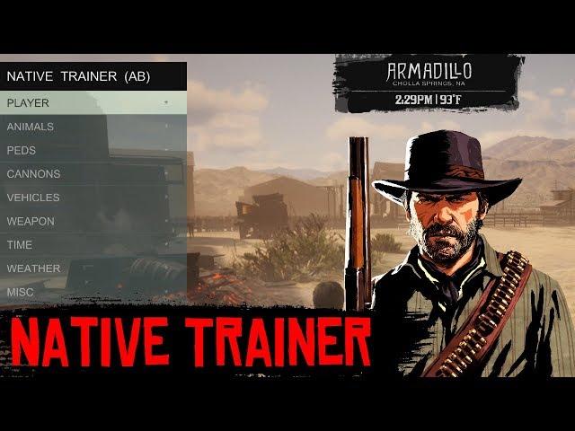 Script Hook RDR2 & Native Trainer (Red Dead Redemption 2)