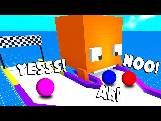 MARBLE Race Only 1 Marble Can SURVIVE! - Marble World