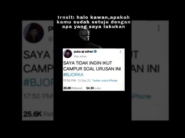 VIRAL BJorka bikin Hacker Indo menyingkir ??!!