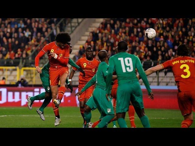 BELGIUM's highlights 2-2 Ivory Coast's goals | Friendly | 2014/03/05