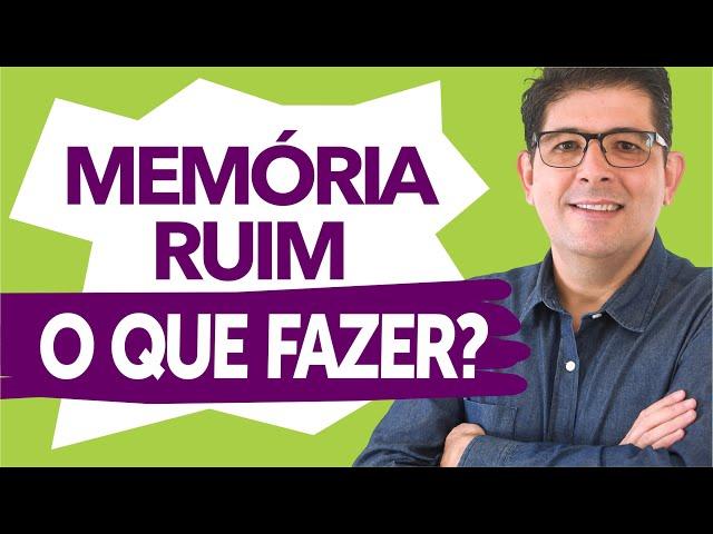 MEMÓRIA RUIM: O que fazer e como melhorar o cérebro | Dr Juliano Teles