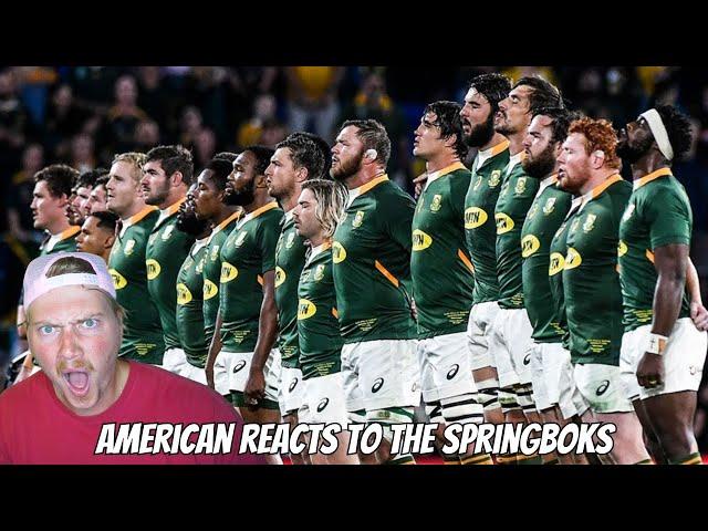 American Reacts to The Most Feared Rugby Team In The World | The Springboks Are BRUTAL BEASTS