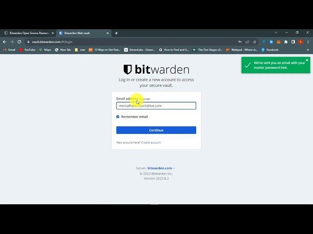 How To Log in If You Forgot Your Bitwarden Master Password