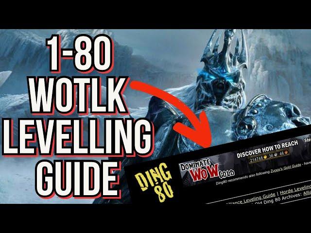 Found a WOTLK levelling guide you might like? 1-80 Classic WOTLK.