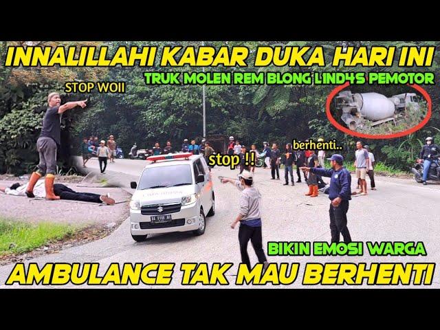 Innalillahi‼️ Kabar Duka Sore Ini, Baru Saja Terjadi Truk Rem Blong L1nd4s Pemotor di Sitinjau Lauik