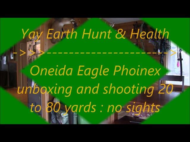 Oneida Eagle Phoenix : Brand New ! No Sights Needed : Set up and 20 to 80  yard shots