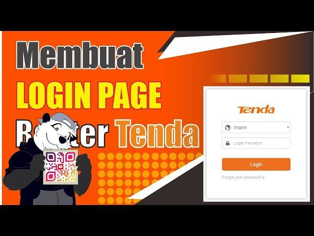 Membuat Login Page Router Tenda