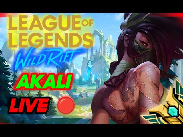 WILD RIFT LIVE  AKALIONN IS BACK  #live #wildrift