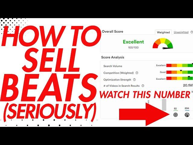 How To Sell Beats, Seriously-- Beat Selling on Beatstars, YouTube, Etc.