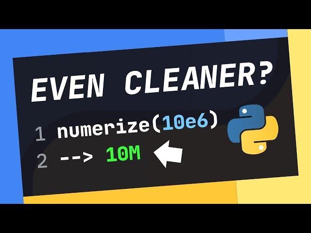 THIS Is An Even CLEANER Way To FORMAT Numbers In Python!