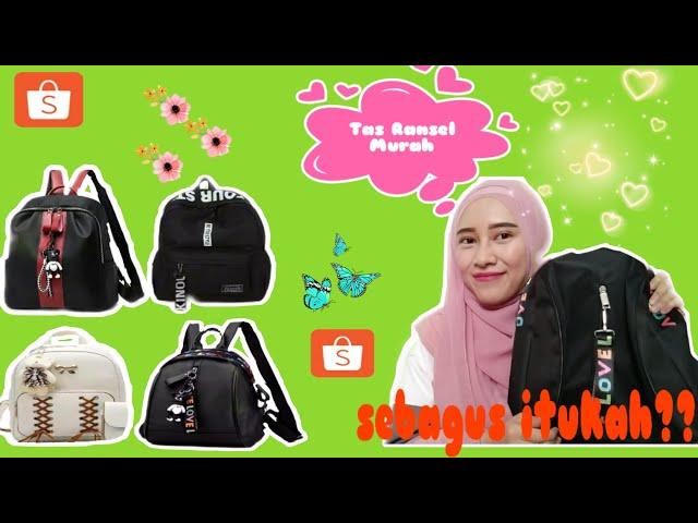 Haul Tas Ransel Murah | Tas Sekolah Di Shopee