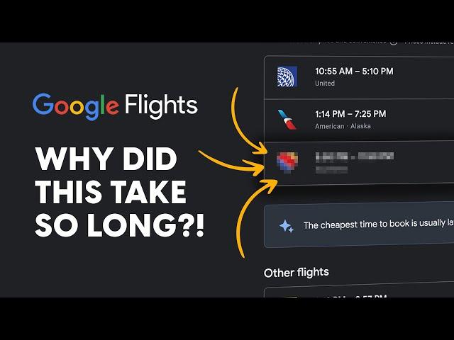 Google Flights Has a New Airline! [2024]