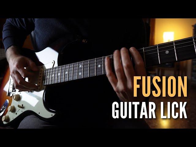 My Fusion Guitar Lick + Tab