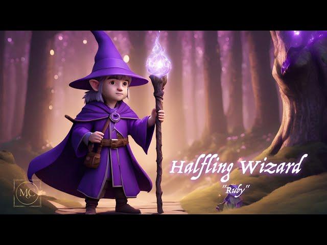 The Halfling Wizard -  Fantasy character/fantasy music for DnD/ambience/TTRPG - 1 hour